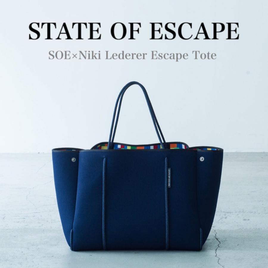 限定 ステイトオブエスケープ ニキ・リーダー State of Escape×Niki Lederer ネオクロマコレクション エスケープ トート R  J : soe094 : symm.symm.Yahoo!店 - 通販 - Yahoo!ショッピング