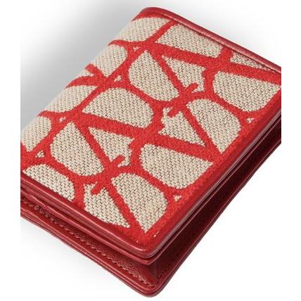 VALENTINO SMALL TOILE ICONOGRAPHE WALLET 2023 mini トワル VALENTINO SMALL TOILE ICONOGRAPHE WALLET 2023 mini トワル