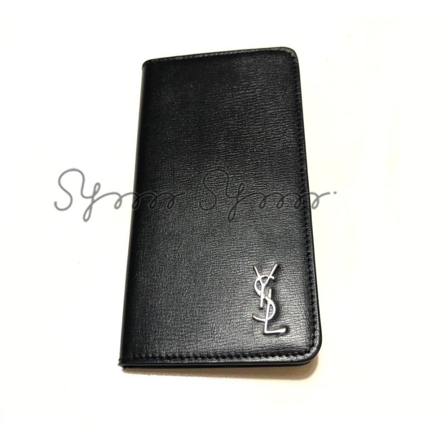 Saint Laurent サンローラン 手帳型 レザー Iphoneケース ブラック シルバー 通販 Saint Laurent サンローラン Iphone12 ケース ブラック Chateaujoliet Com