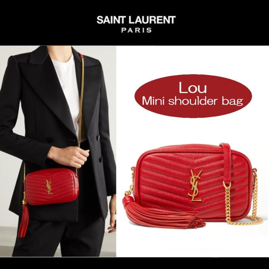 Saint Laurent サンローラン Lou mini shoulder bag ルー ミニ