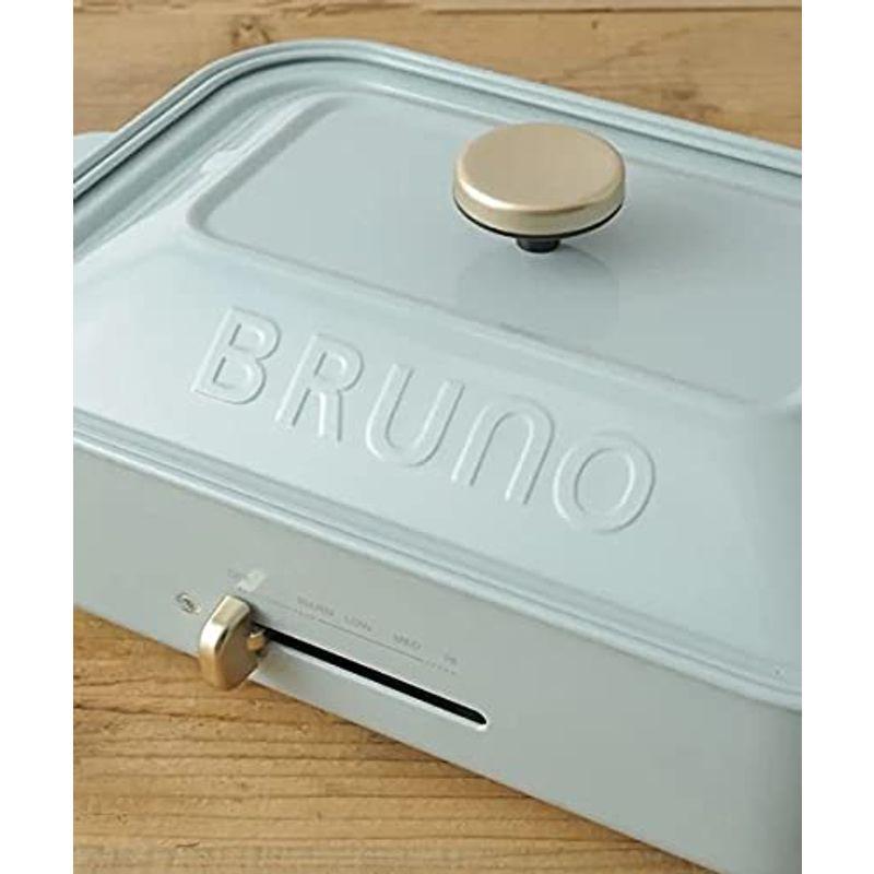 BRUNO ブルーノ コンパクトホットプレート 本体 プレート2種 (たこ焼き