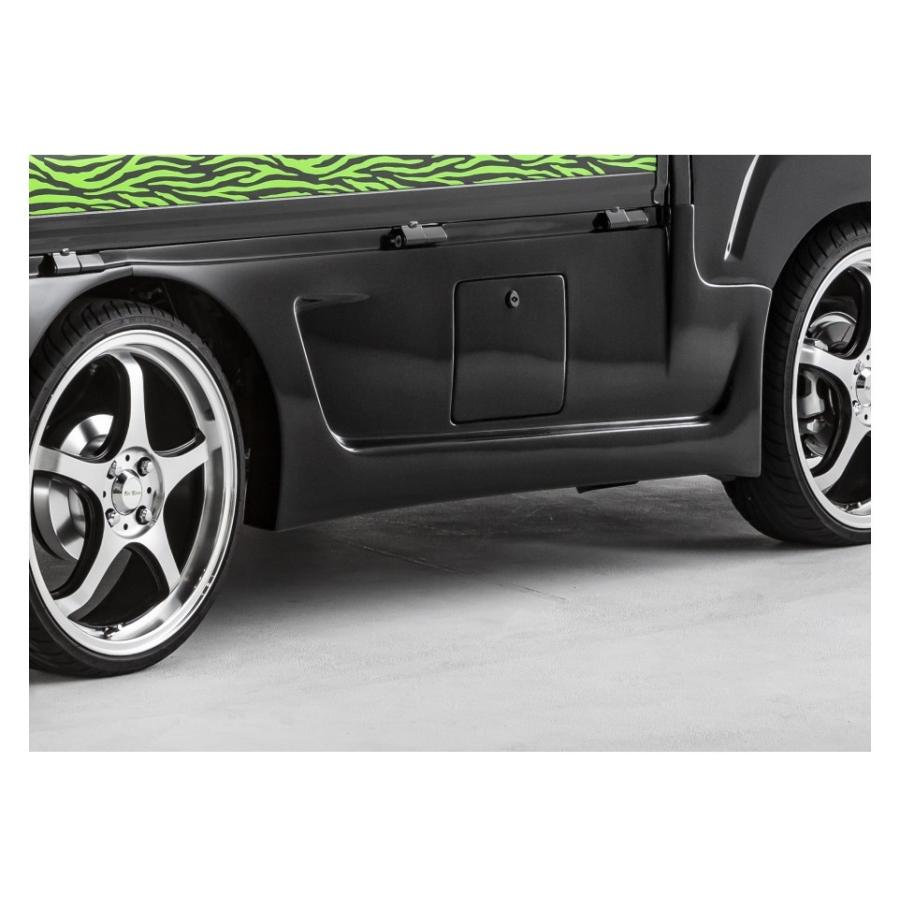 ダイハツ（DAIHATSU） ◇Kei-Zone 慶虎 エアロサイドパネル ハイゼット