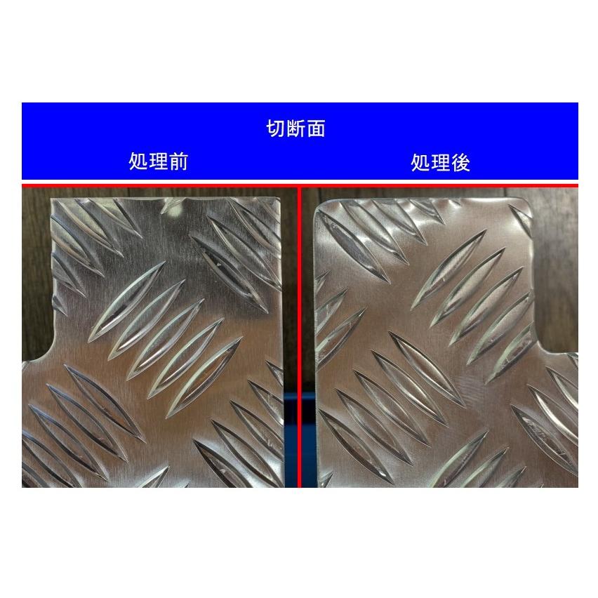 ■軽トラ キャリィトラック DA16T(ゲートチェーン装着車用) 荷台あおりインナーカバー アルミ縞板 3点SET 商品情報