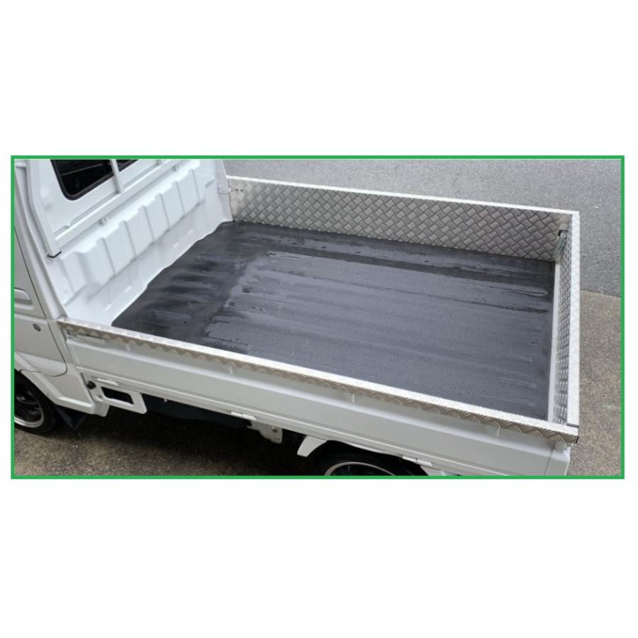 マツダ（Mazda） ☆軽トラ 荷台あおりアルミ縞板インナーカバー 3方SET