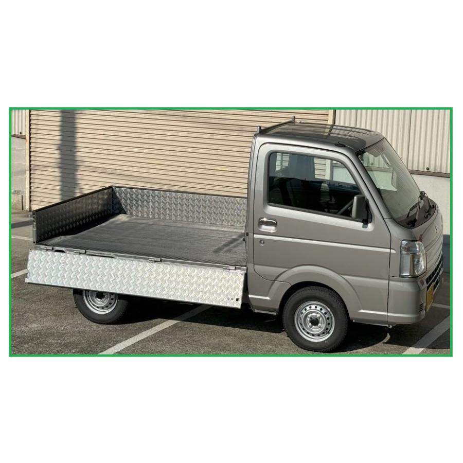 三菱（MITSUBISHI） ◎軽トラ 荷台あおりインナーパネル アルミ縞板 3