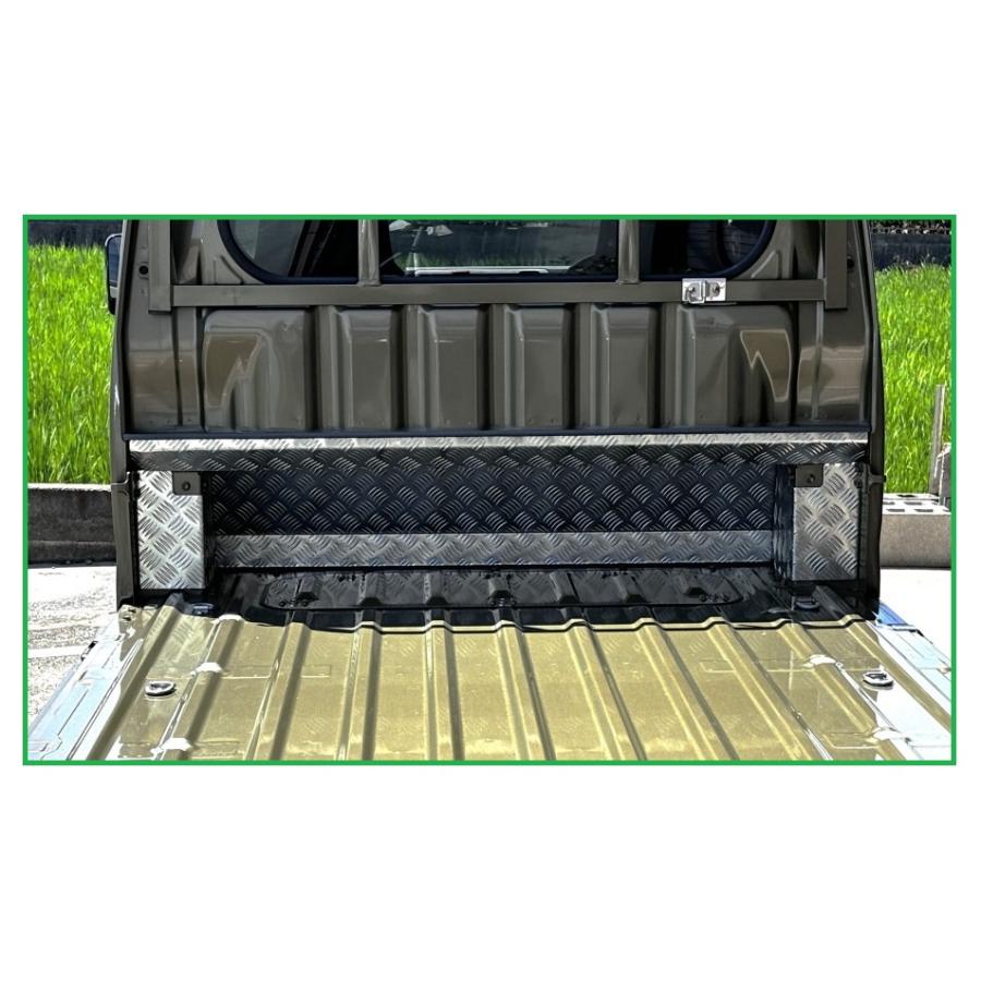 ダイハツ（DAIHATSU） ◎軽トラ キャビンバックアンダーパネル アルミ