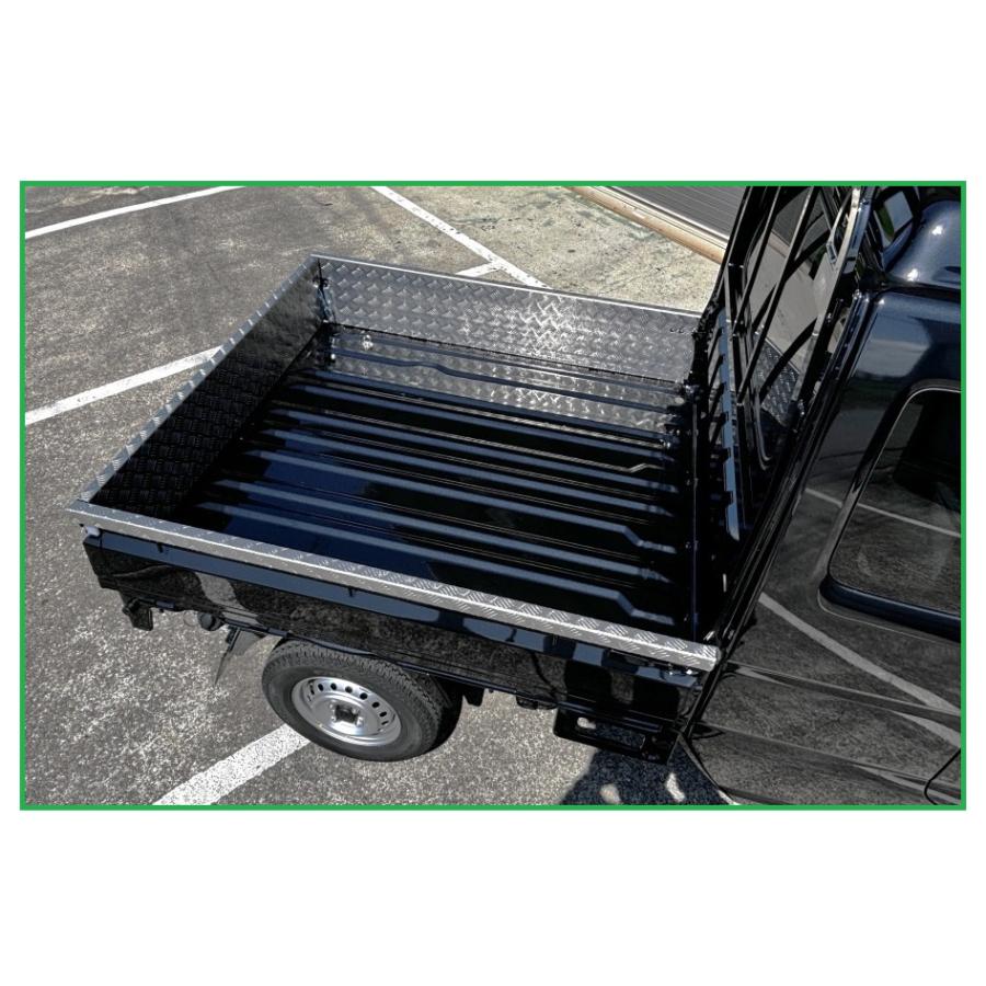 スズキ（SUZUKI） ☆軽トラ 荷台あおりアルミ縞板インナーカバー 3方