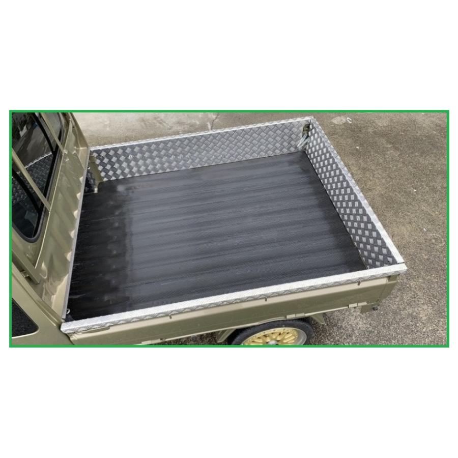 ダイハツ（DAIHATSU） ☆軽トラ 荷台あおりアルミ縞板インナーカバー 3