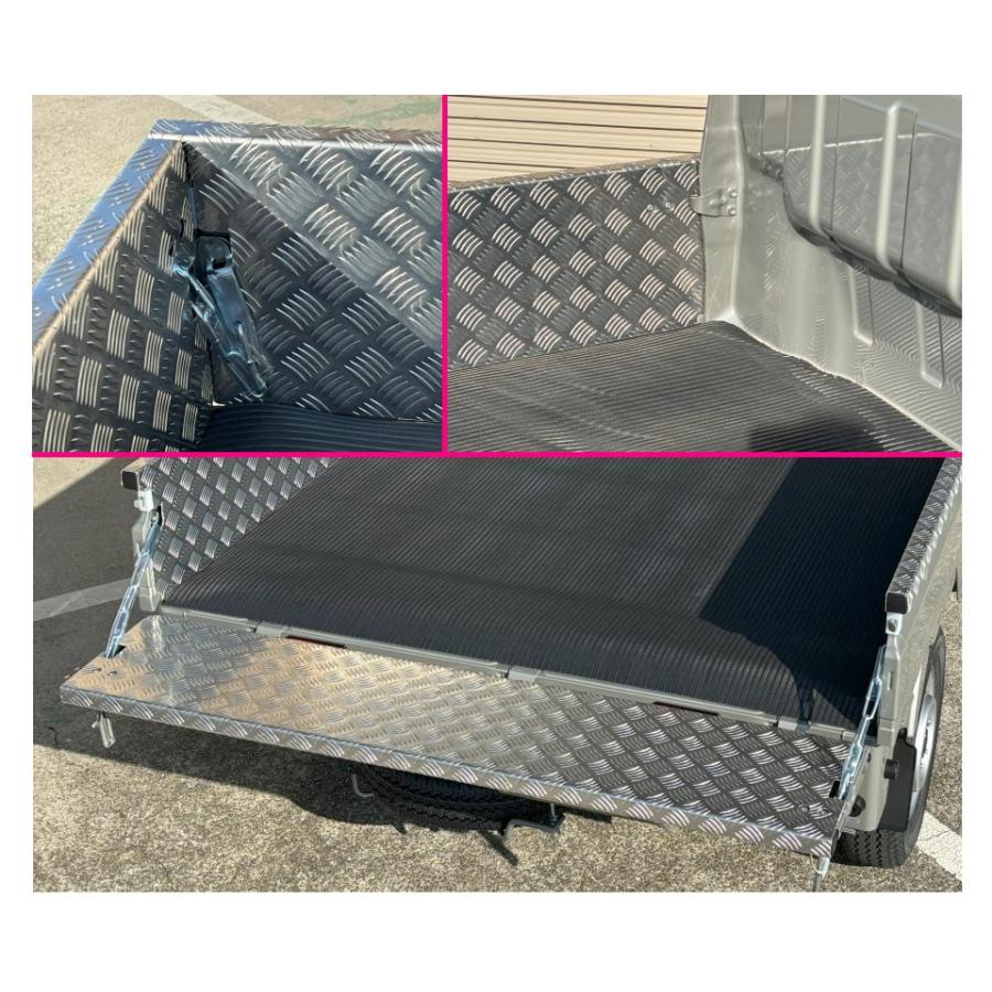 軽トラ アオリカバー １台分 サイド 2分割 DA16Tスズキ キャリィ キャリイ キャリー トラック DA16T アオリカバー ゲート