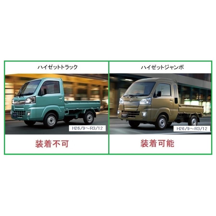 ダイハツ（DAIHATSU） ◎軽トラ キャビンバックアッパーパネル アルミ