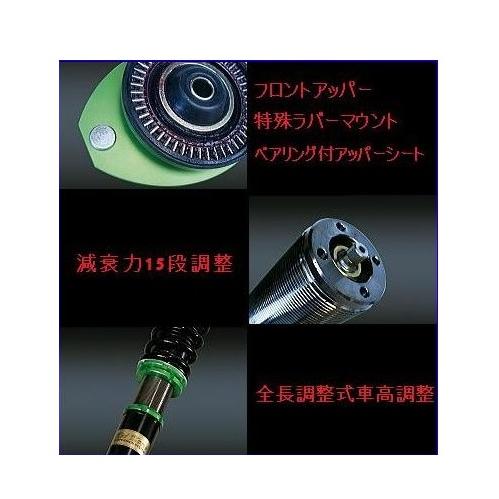 【フロント車高調】ダイハツ　ハイゼットジャンボ ダイハツ（DAIHATSU） ◎Kei-Zone 慶虎 車高調 サスペンションKIT-A