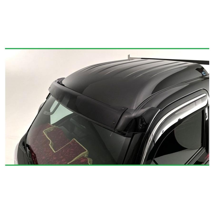 ダイハツ ◎Kei-Zone 慶虎 ひさし スモーク (フロントウインドゥ