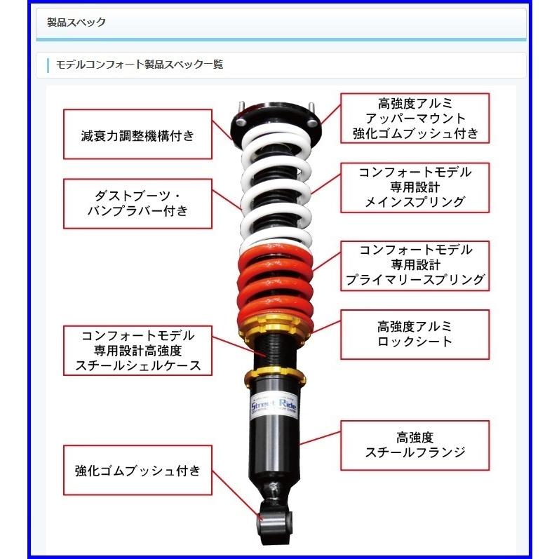 ストリートライド STREET DAMPER Ride Street RG 車高調 - RACING TYPE