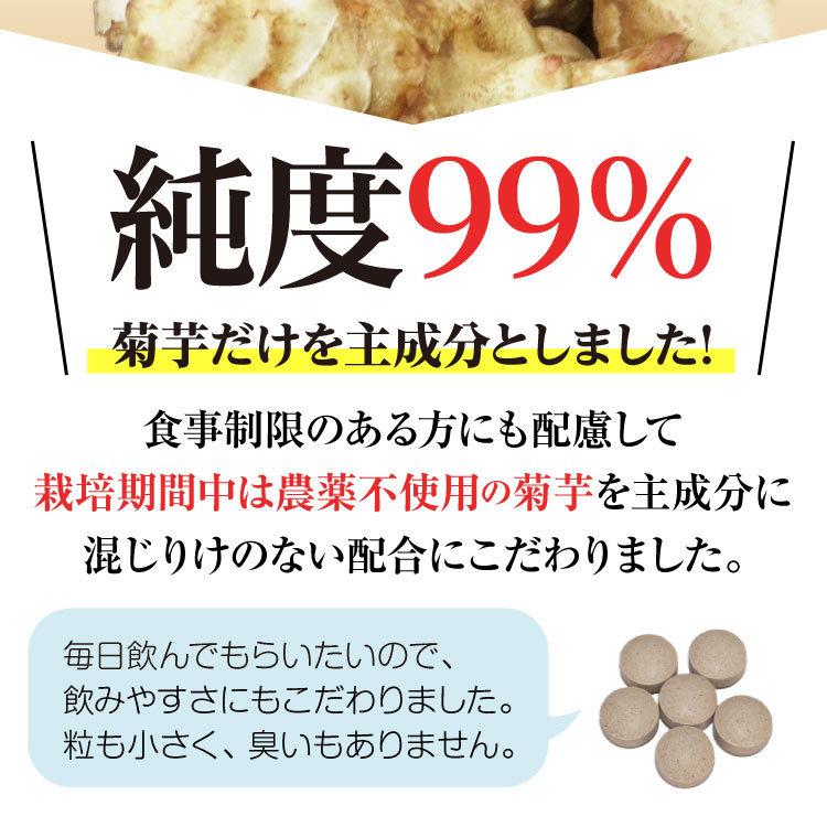 菊芋 サプリ 純度99%! イヌリンのちから 菊芋の粒 （6個セット）水溶性食物繊維 サプリ 国産　※送料無料 |  | 08