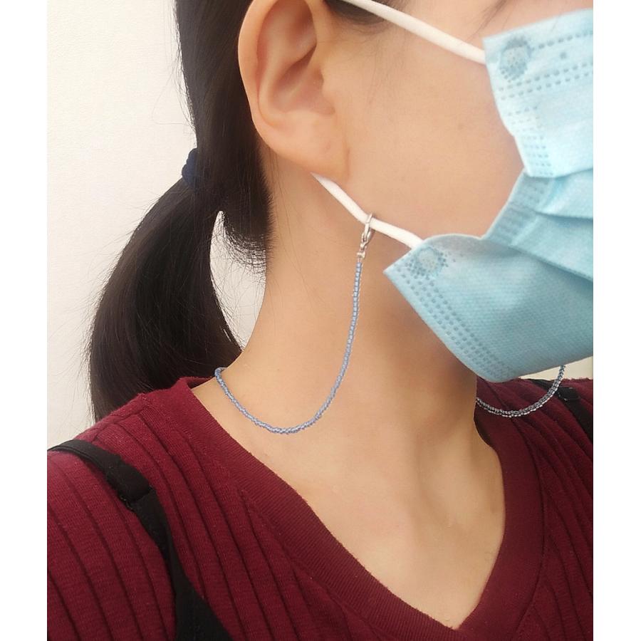 マスクストラップ ビーズ おしゃれ 大人 手作り ハンドメイド 2本入り |  | 06