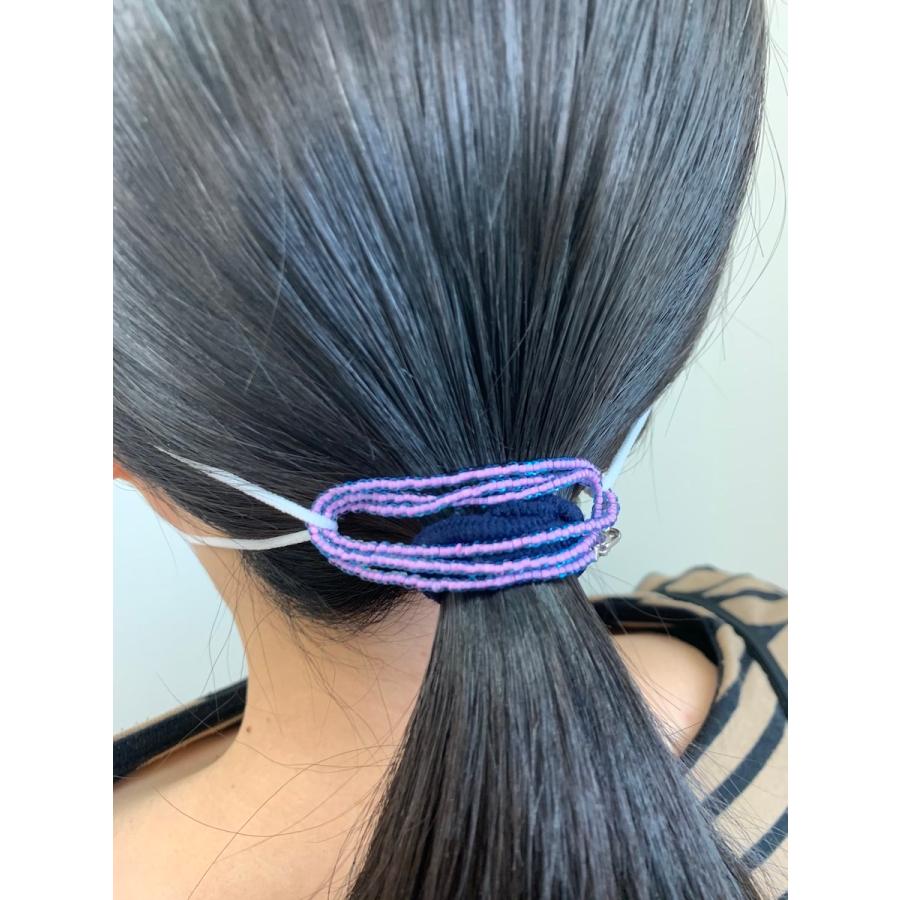 マスクストラップ ビーズ おしゃれ 大人 手作り ハンドメイド 2本入り |  | 08