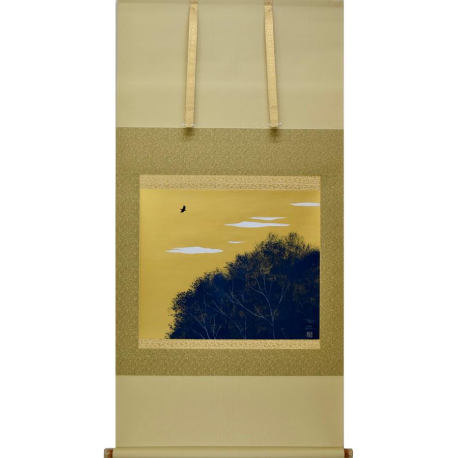 掛け軸 森の空 モダン オシャレ インテリア 堂画廊　 | 