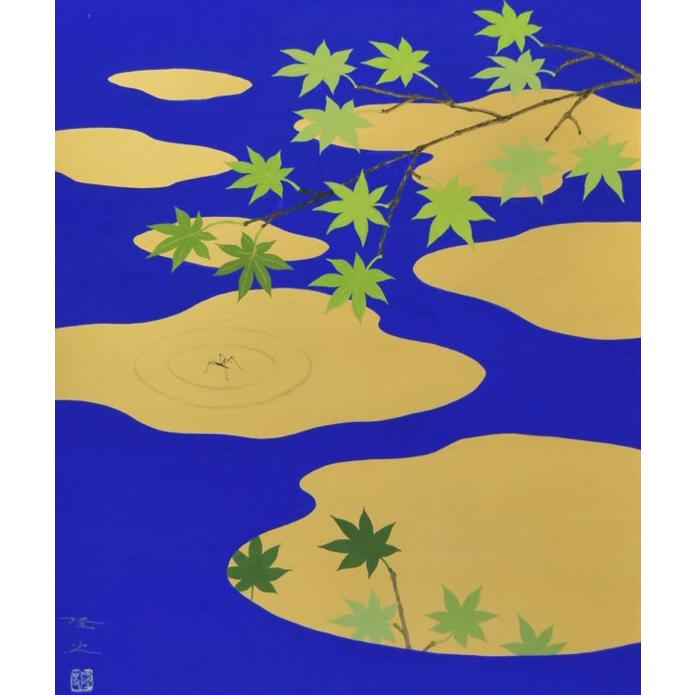 掛け軸 雨あがり モダン オシャレ インテリア 堂画廊　 |  | 01