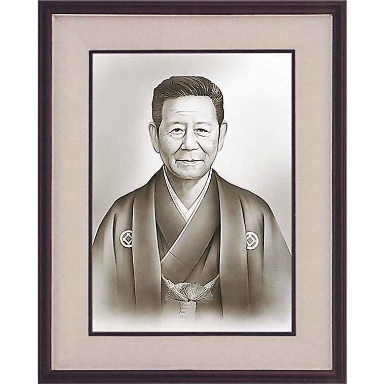 肖像画製作 墨絵 サイズF6 | 