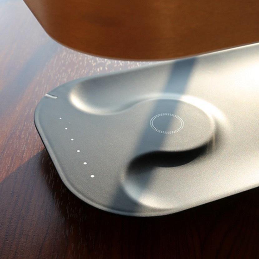 ツリーデザイン Qiワイヤレス充電器付き Bluetoothスピーカー