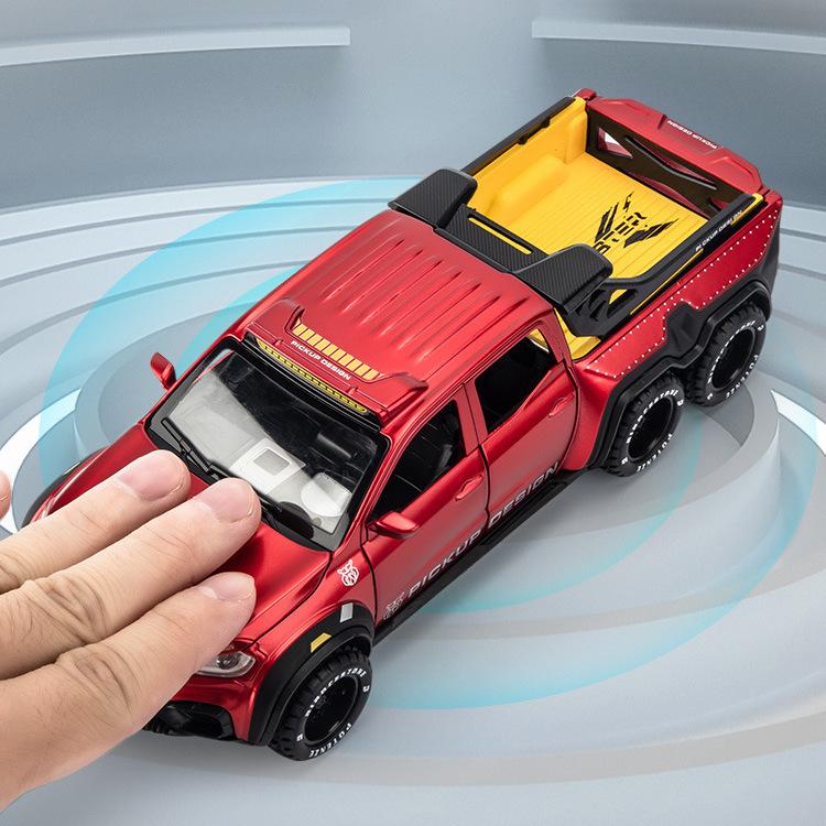 1/28 Mercedes Benz X-Class ピックアップ 6X6 モデルカー ミニカー 