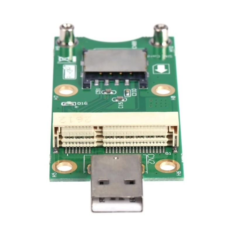 mini PCI-E → USB 変換アダプター SIMカードスロット付き WWAN/LTEモジュール対応｜synergy2｜05