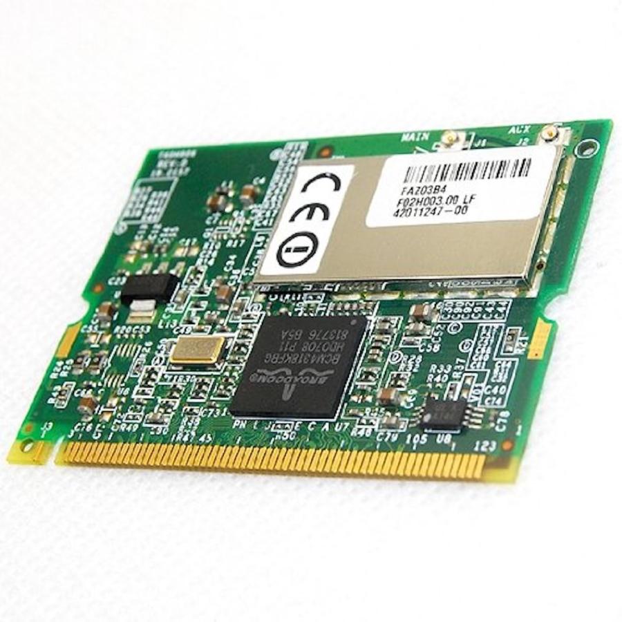 REUDO IEEE802.11b 11Mbps 無線LAN PCカード Broadcom (ブロードコム) ミニPCI ノートブックパソコンWi-Fi 内蔵無線