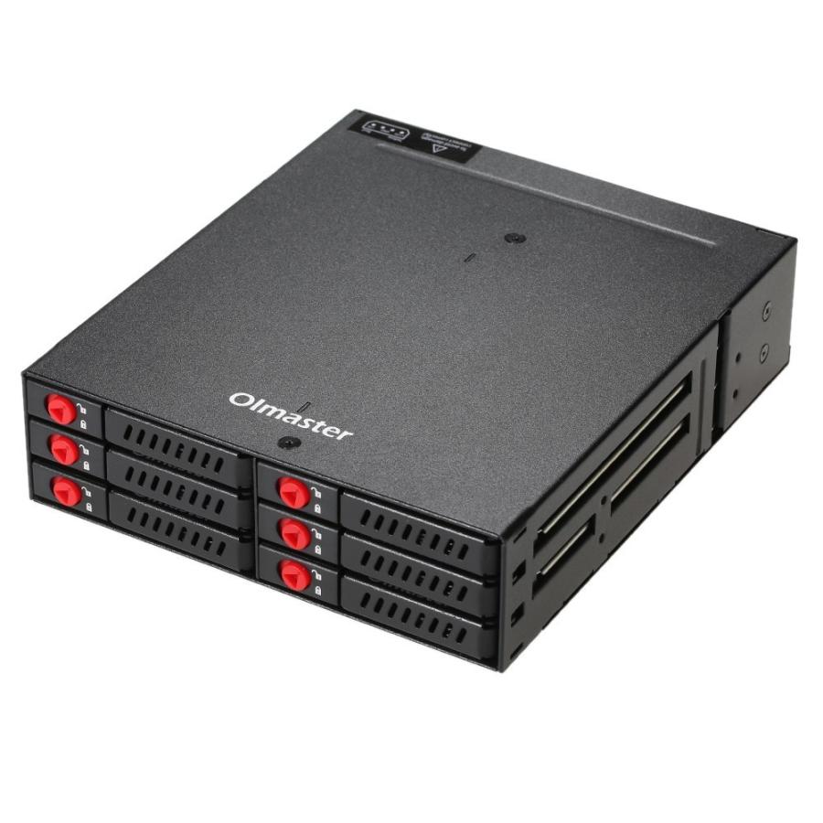 5.25インチ ドライブベイ内蔵対応 2.5インチ ハードディスク/SSD 6ベイ