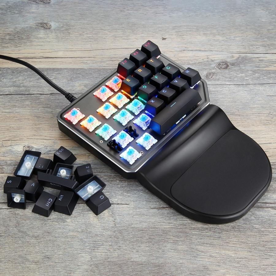 荒野行動 Pubg Eスポーツ対応 27キー 青軸 シングルハンド Usb ゲーミングキーボード Ledバックライト C5441 Synergy 通販 Yahoo ショッピング