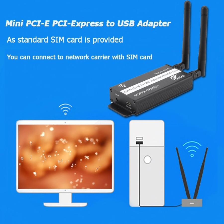 M 2 Ngff Wwanカード Usbアダプター Simカードスロット付き C6773 Synergy 通販 Yahoo ショッピング