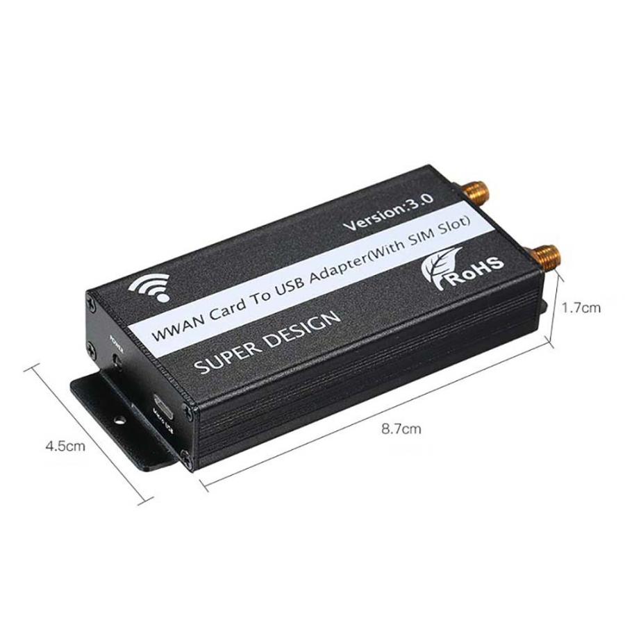 M 2 Ngff Wwanカード Usbアダプター Simカードスロット付き C6773 Synergy 通販 Yahoo ショッピング