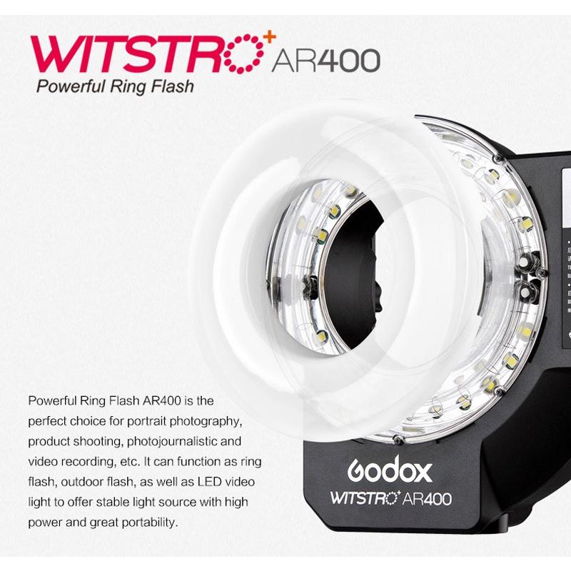 GODOX AR400 ゴドックス　リングフラッシュ　LED GODOX AR400 ゴドックス リングフラッシュ LED