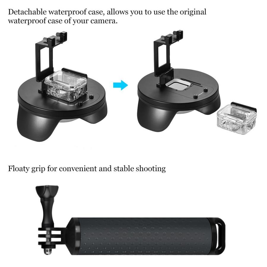 GoPro - Gopro hero5 （バッテリーチャージ、ジンバル、水中ハウジングセット） Gopro hero5 （バッテリーチャージ、ジンバル、水中ハウジング