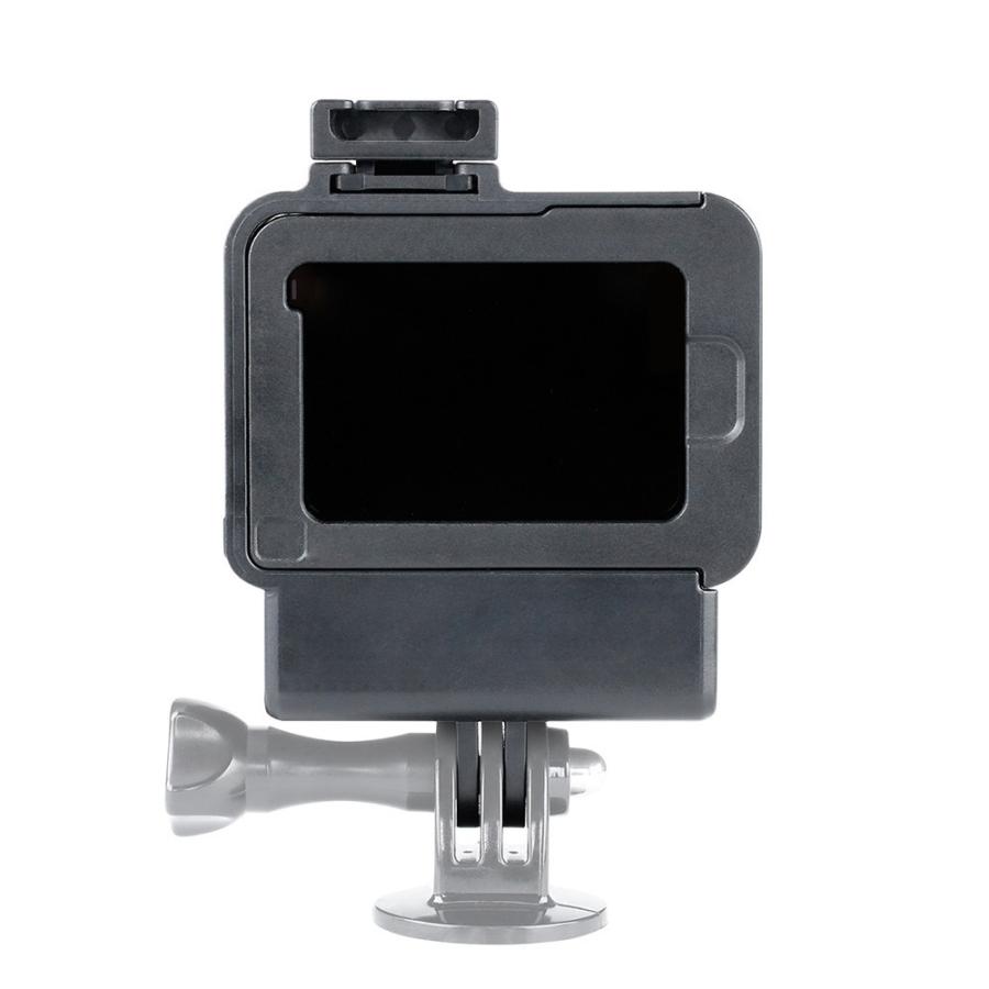 Gopro Hero 5/6/7 ブラック対応 ABSプラスチックケース Vlog撮影