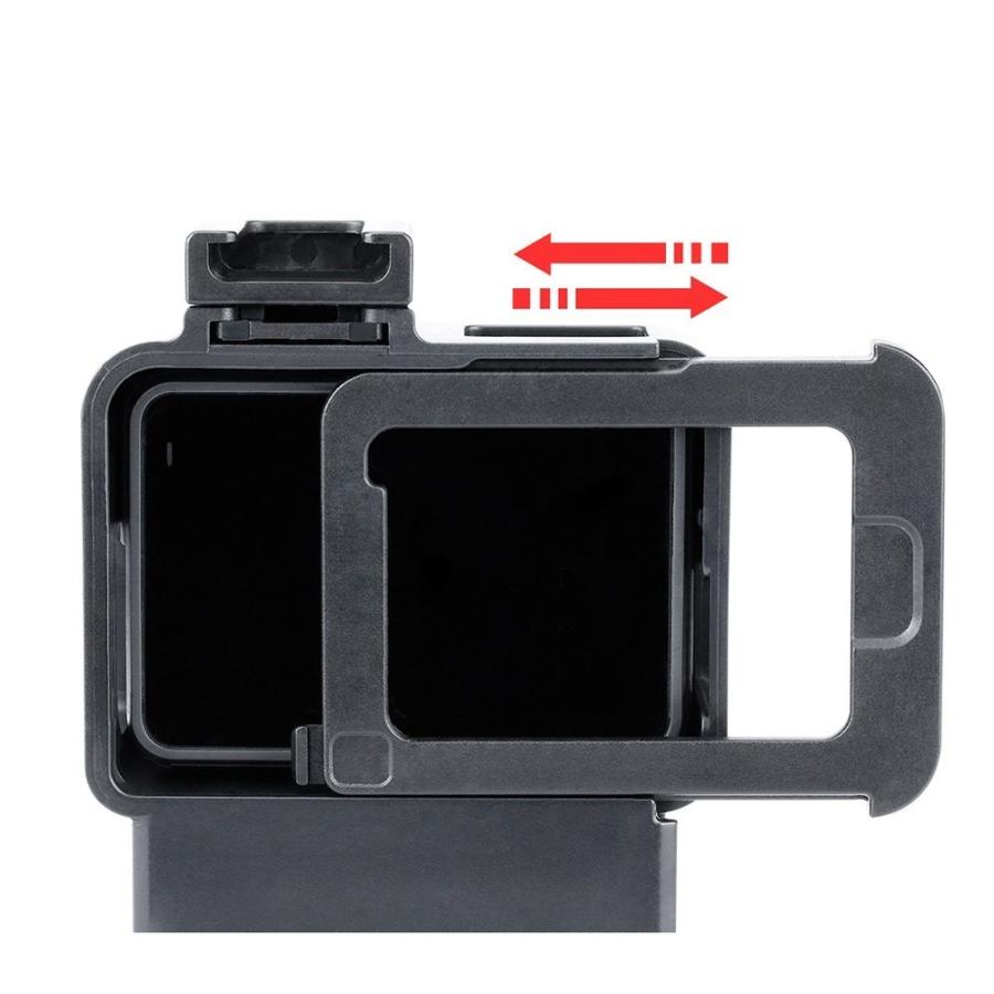 Gopro Hero 5/6/7 ブラック対応 ABSプラスチックケース Vlog撮影