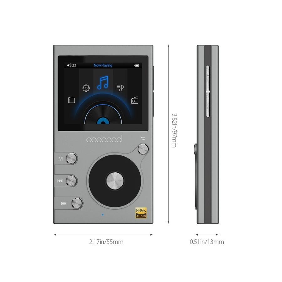 8GB ハイレゾ Hi-Fi MP3 WMA 音楽プレーヤー : Synergy - 通販 - Yahoo