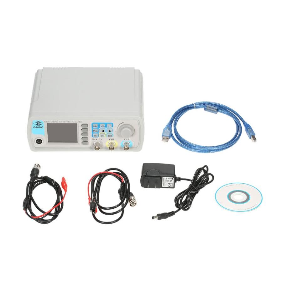 高精度デジタルデュアルチャネル DDS 機能信号発生器 任意波形パルス