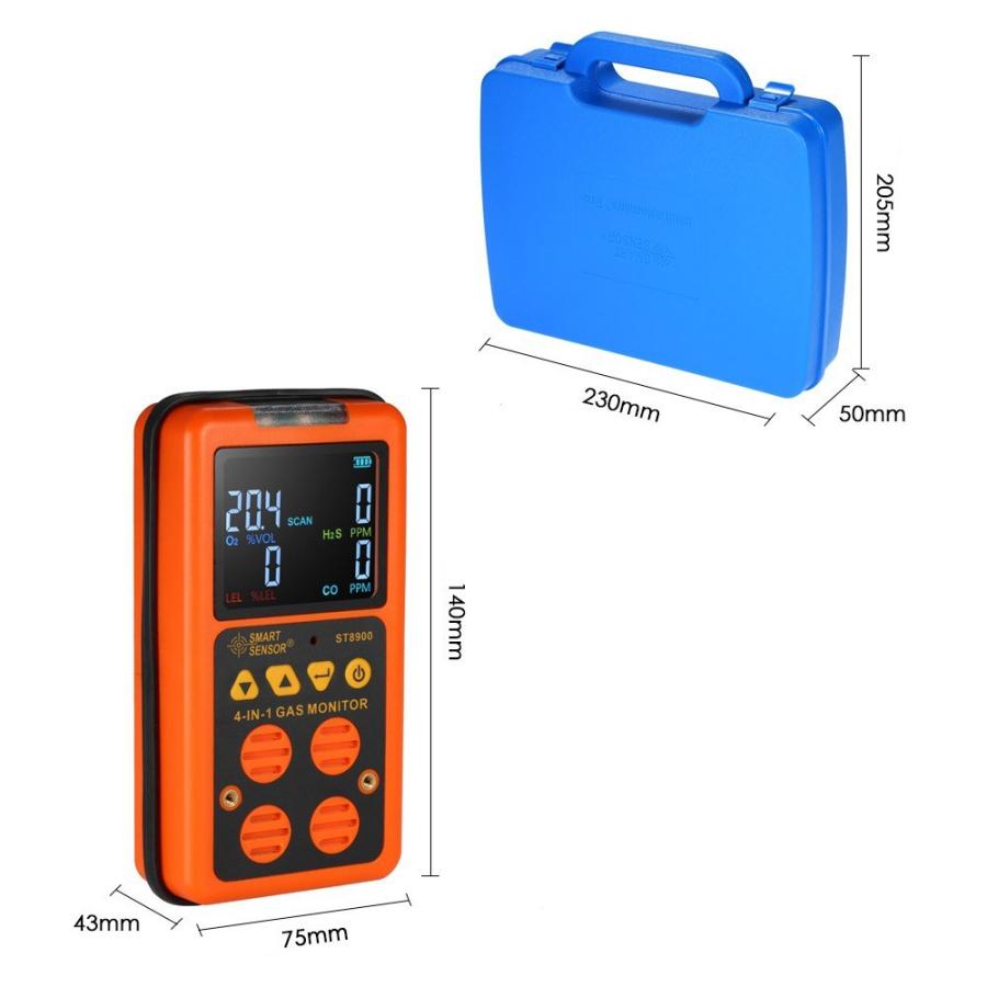 ガス探知器 新コスモス電機 メタンガス検知器 XP-3110-CH4 (LNG検知可)は