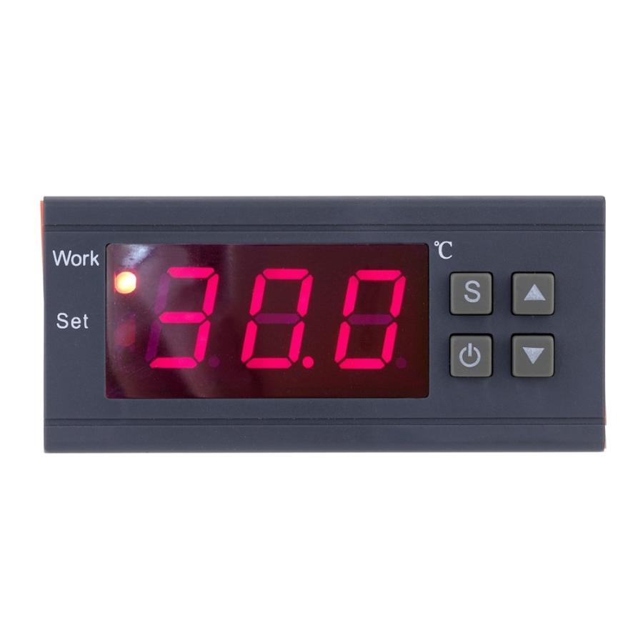 10A 90V-250V デジタル温度調節器 コントロール デジタルサーモスタット -50℃〜110℃｜synergy2