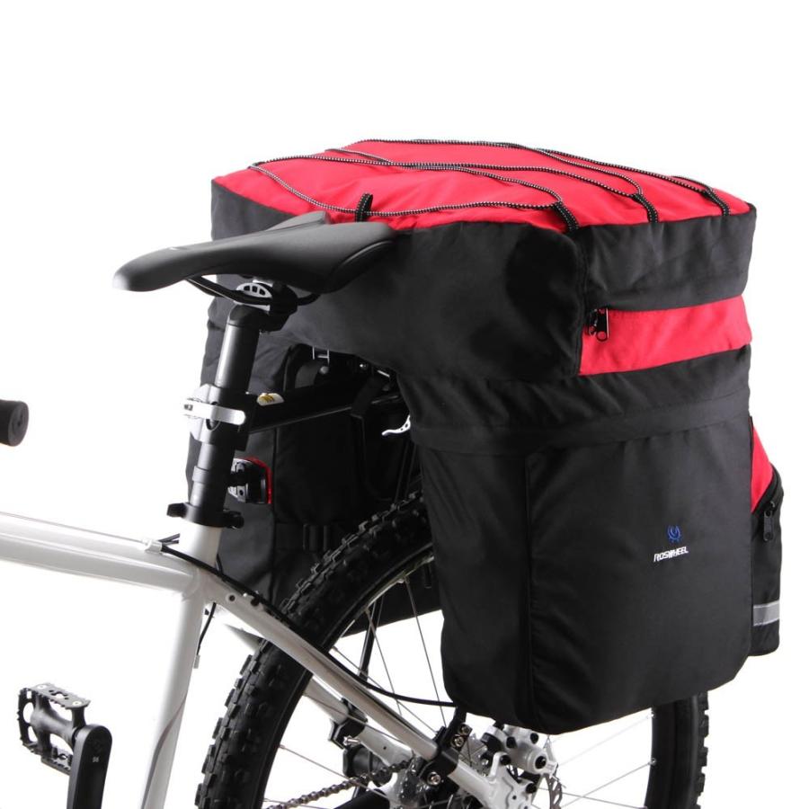 ROSWHEEL 60L 自転車用ダブルリアサイドバック（パニアバッグ