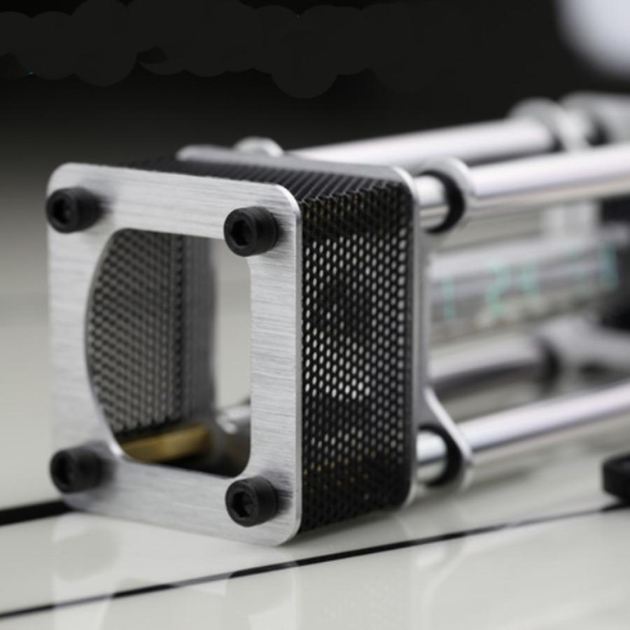 IV-18 VFDチューブ ニキシー管 クロック アルミニウム合金ケース製