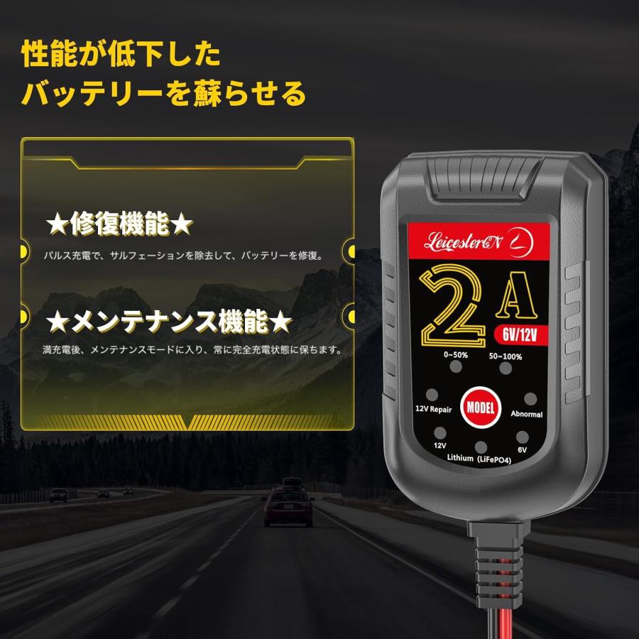 12V/6V 自動車 バイク 船舶 バッテリー 充電器 コンセント 12V/6V 自動車 バイク 船舶 バッテリー 充電器 コンセント