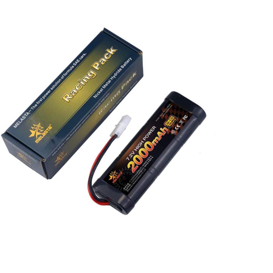 7.2V 2000mAh ラジコン RCカー用 Ni-Cd ニッカドバッテリー タミヤ