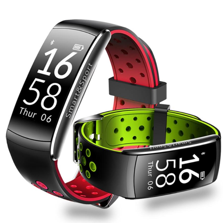 Bluetooth スマートリストバンド Q8 心拍計 スリープモニター 着信通知 Ios Android対応 Pb0034 Synergy 通販 Yahoo ショッピング