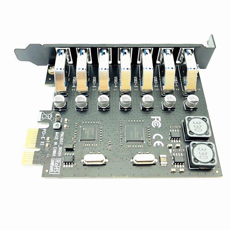7ポート USB 3.0 PCI-E拡張ボード : Synergy - 通販 - Yahoo!ショッピング