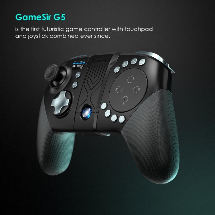 GameSir G5 MOBA トラックパッド iOS Android対応 タッチパッド付きワイヤレスゲームパッド コントローラー｜synergy2｜02