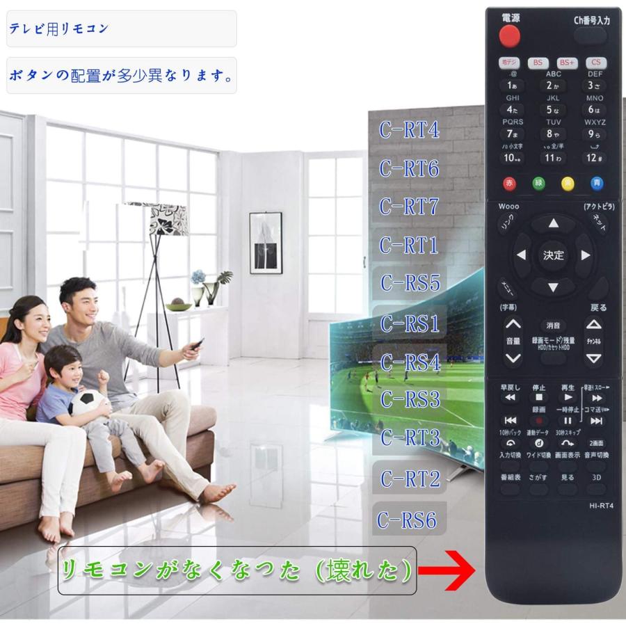 HITACHI 日立 Wooo テレビ用リモコン C-RT1 C-RS4 C-RS5 C-RS6 C HITACHI 日立 Wooo テレビ用リモコン C-RT1 C-RS4 C-RS5 C-RS6 C