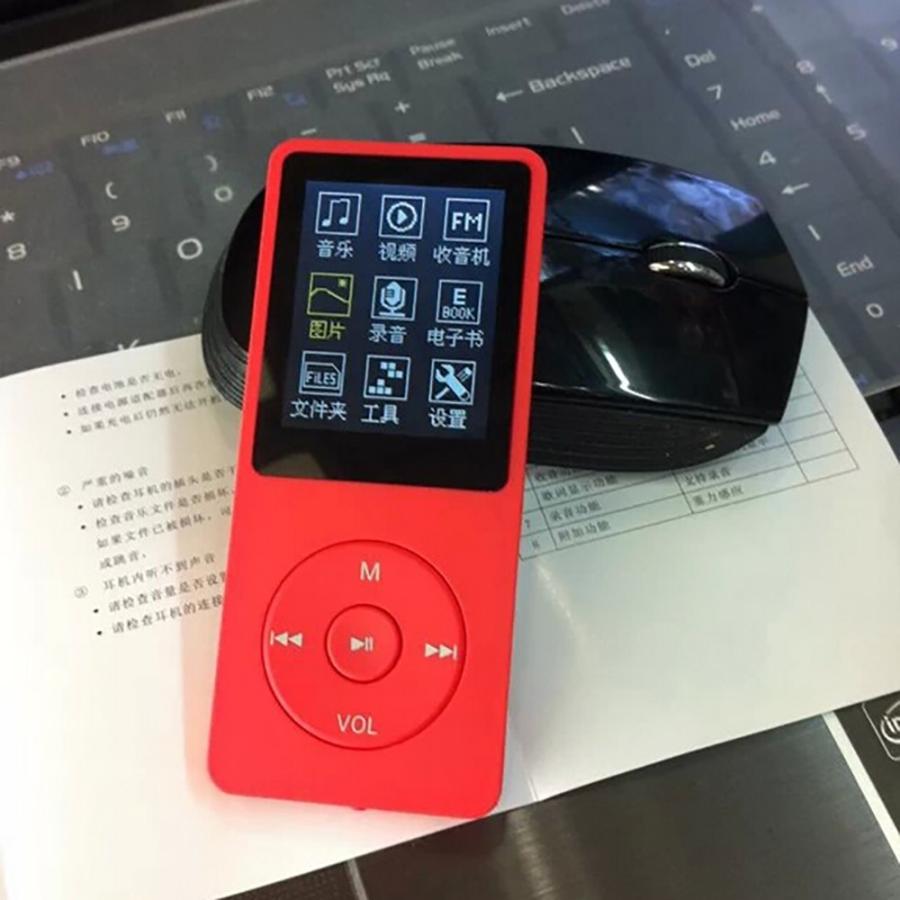 音楽プレイヤー Ruizu X02 MP3 MP4 音楽・動画プレーヤー 8GB : Synergy - 通販