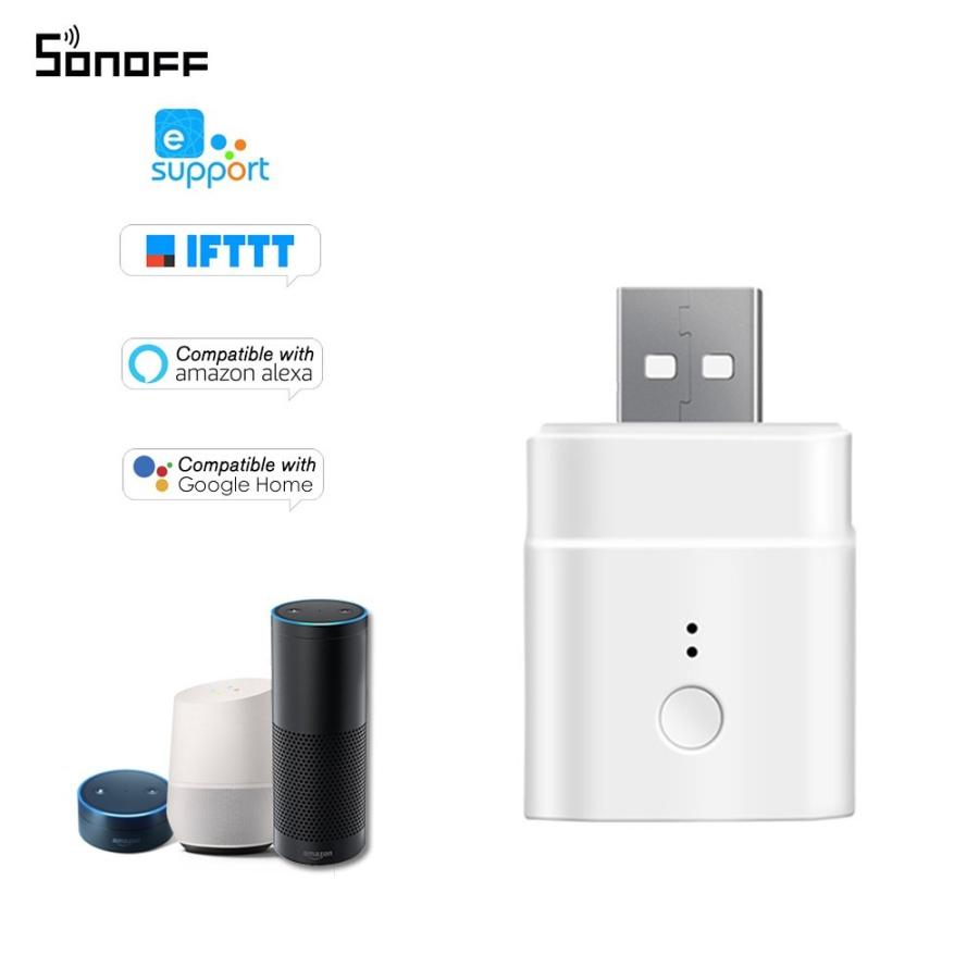 Sonoff USB スマートアダプター Amazon Echo Google Home スマート