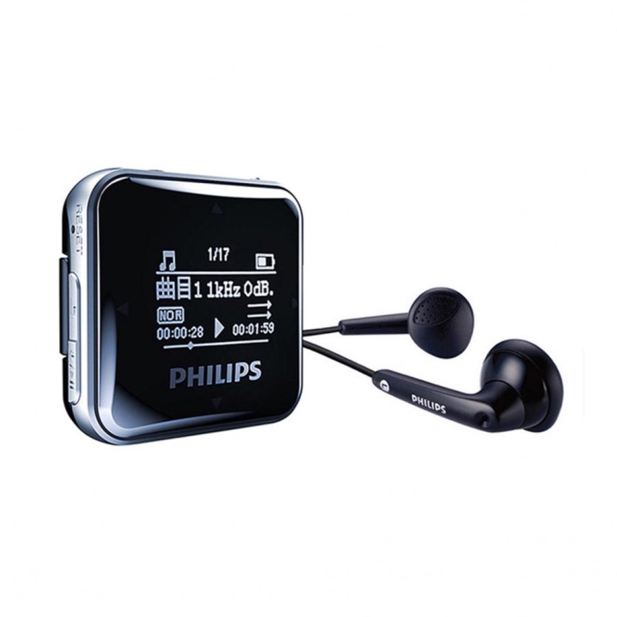 PHILIPS エントリーレベル ロスレス MP3 音楽プレーヤー 8GB OLED